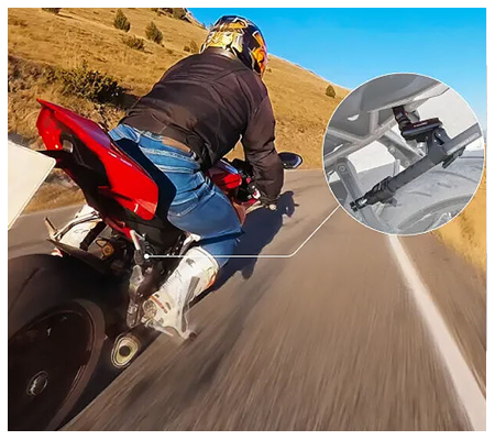 Insta360 Motorcycle Selfie Stick Support Clamp