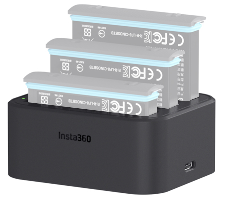 Insta360 ONE X2 Triple Battery Charger Fast Charging HUB