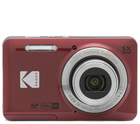 Kodak PIXPRO FZ55 Compact Digital Camera Red
