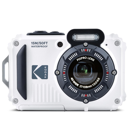 Kodak PIXPRO WPZ2 Compact Digital Action Camera Underwater White