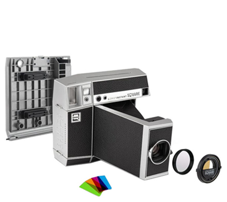 Lomography Lomo Instant Square Glass Camera Black Edition