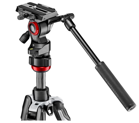 Manfrotto Befree Live Carbon Fiber Video Tripod Kit Twist (MVKBFRTC-LIVE)