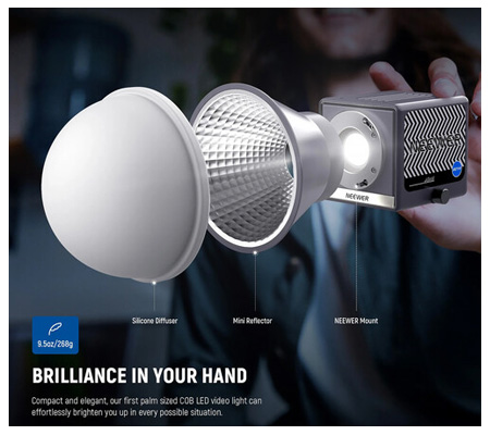 Neewer HS60B 60W Portable Bi-Color Mini LED Video Light