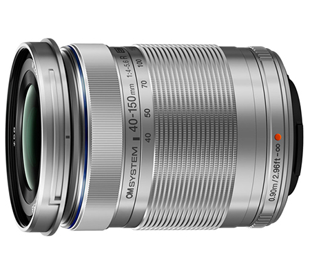 OM SYSTEM M.Zuiko Digital ED 40-150mm f/4-5.6 R OM Silver