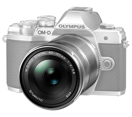 OM SYSTEM M.Zuiko Digital ED 40-150mm f/4-5.6 R OM Silver