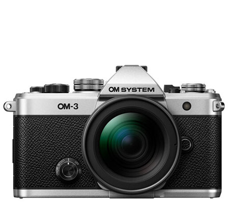 OM SYSTEM OM-3 kit 12-45mm f/4 PRO Silver