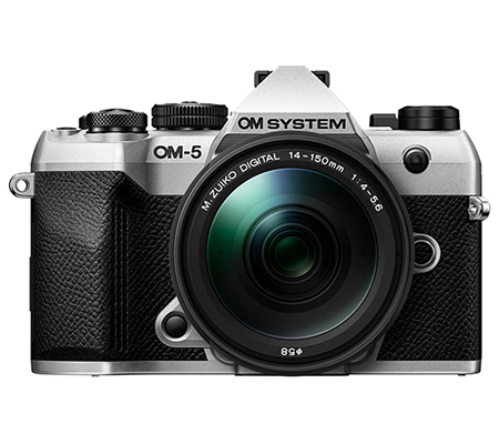 OM SYSTEM OM-5 Mark II kit 14-150mm f/4-5.6 II Silver