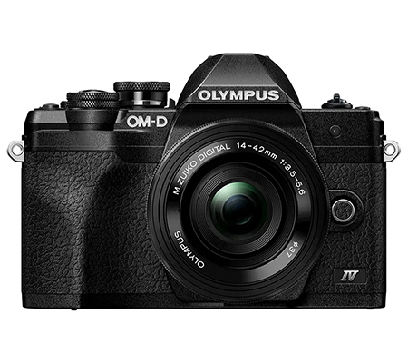 OM SYSTEM OM-D E-M10 Mark IV kit 14-42mm f/3.5-5.6 EZ Black