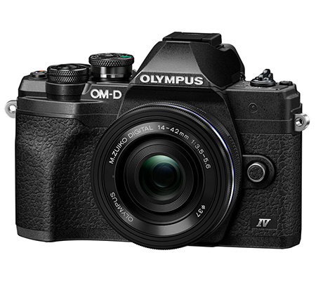 OM SYSTEM OM-D E-M10 Mark IV kit 14-42mm f/3.5-5.6 EZ Black