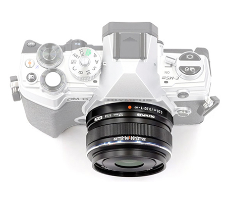 Olympus M.Zuiko Digital 17mm f/1.8 Black