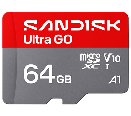 Sandisk Micro SDXC Ultra GO 64GB UHS-I V10 (Read 140MB/s)