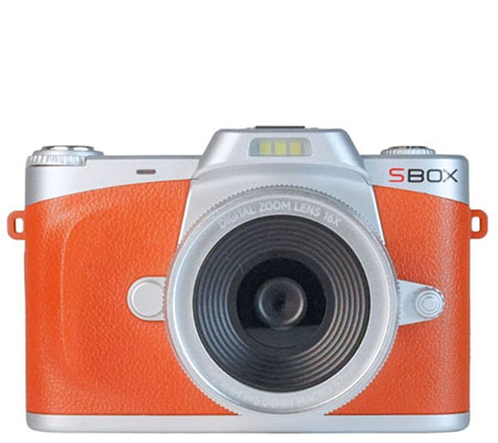 SBOX Mate Pop M7 Digital Camera Macro Citrus