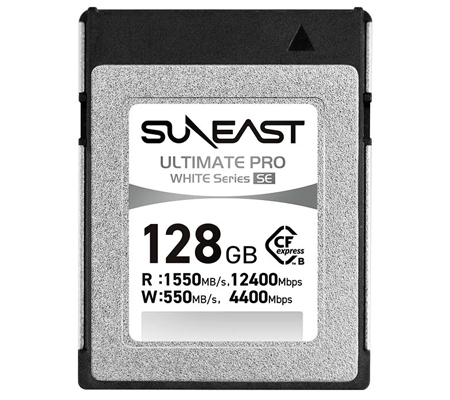 Suneast Ultimate Pro CFexpress Type B 128GB 1550MB/s White Series SE SE-CFXB128GW1550