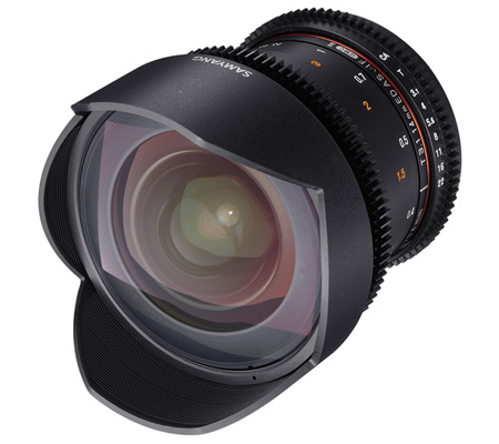 Samyang VDSLR 14mm T3.1 MK2 Cine Lens for Canon EF Mount Full Frame