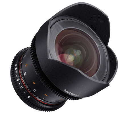 Samyang VDSLR 14mm T3.1 MK2 Cine Lens for Canon EF Mount Full Frame