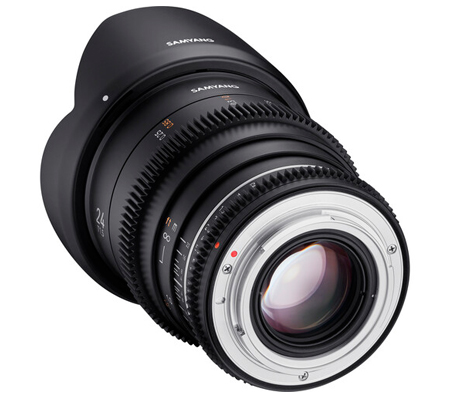 Samyang VDSLR 24mm T1.5 MK2 Cine Lens for Canon EF Mount Full Frame