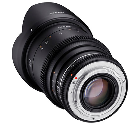 Samyang VDSLR 35mm T1.5 MK2 Cine Lens for Canon EF Mount Full Frame