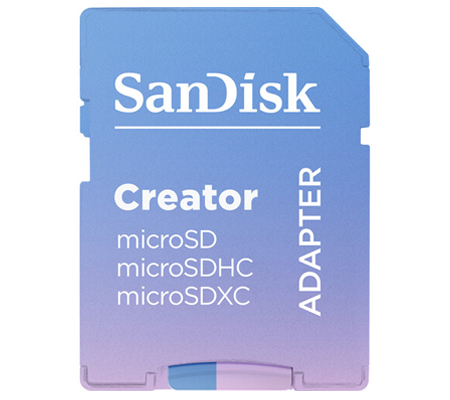 SanDisk Micro SDXC Creator 256GB UHS-I V30 (Read 190MB/s and Write 130MB/s)