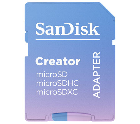 SanDisk Micro SDXC Creator 128GB UHS-I V30 (Read 190MB/s and Write 90MB/s)