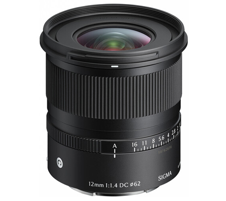 Sigma 12mm f/1.4 DC Contemporary for Fujifilm X Mount APS-C