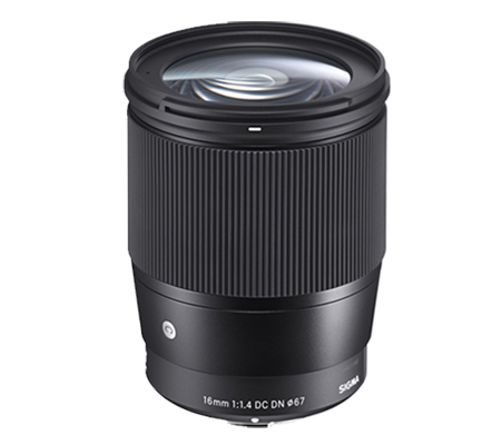 Sigma 16mm f/1.4 DC DN Contemporary for Fujifilm X Mount APSC