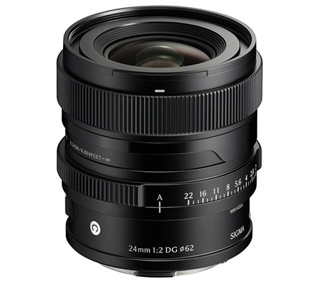 Sigma 24mm f/2 DG Contemporary for Leica L Mount Full Frame Black