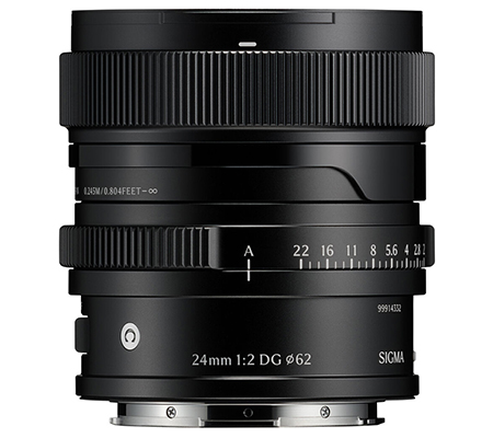 Sigma 24mm f/2 DG Contemporary for Leica L Mount Full Frame Black