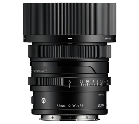Sigma 35mm f/2 DG Contemporary for Leica L Mount Full Frame Black