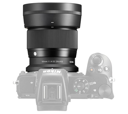 Sigma 56mm f/1.4 DC DN Contemporary for Nikon Z Mount APSC