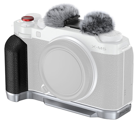SmallRig L-Shape Mounting Plate with Silicone Handle for Fujifilm X-M5 Silver 4875