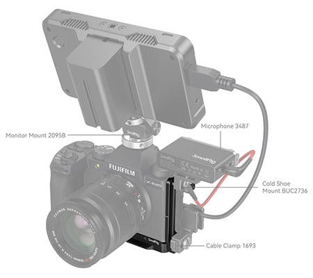 Smallrig L-Bracket for Fujifilm XS20 4231