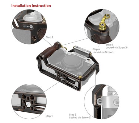SmallRig Retro Cage for Fujifilm XT5 3870