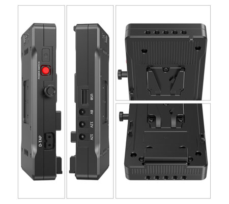 SmallRig V Mount Battery Adapter Plate with Adjustable Arm 3204