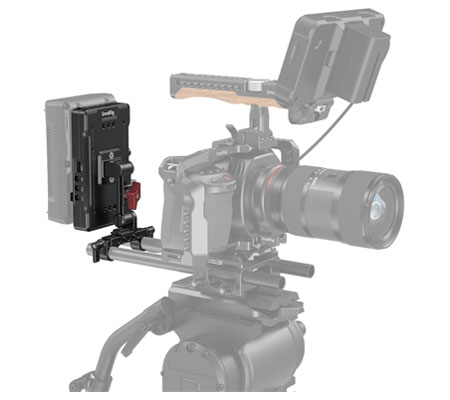 SmallRig V Mount Battery Adapter Plate with Adjustable Arm 3204