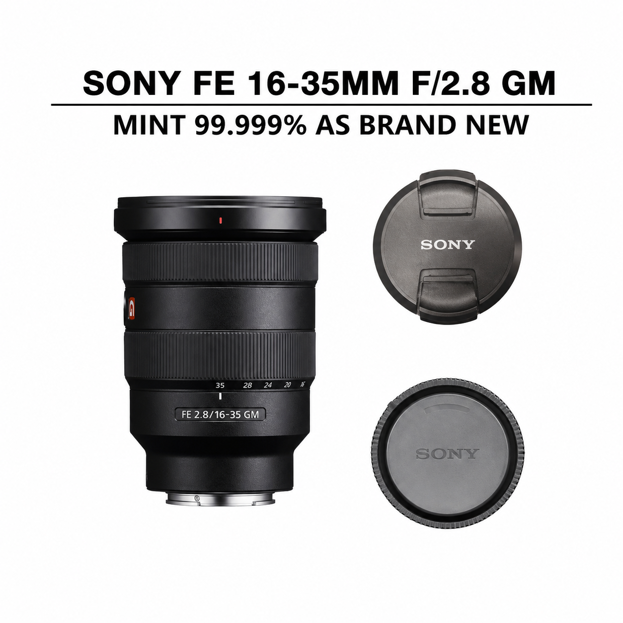 ::: USED ::: SONY FE 16-35MM F/2.8 (MINT - 764) - CONSIGNMENT