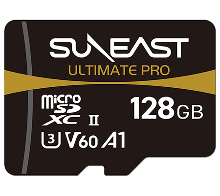 Suneast Micro SD 128GB 280MB/s UHS-II V60 Series Ultimate PRO SE-MS2128G26G1F