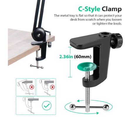 Synco MA38 Studio Boom Arm for Broadcasting Mic