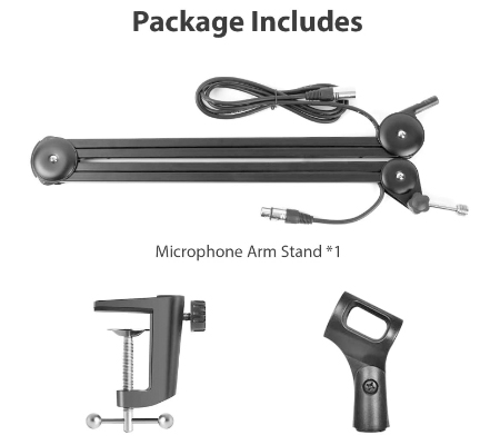 Synco MA38 Studio Boom Arm for Broadcasting Mic