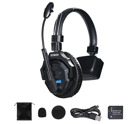 Synco XTalk X1 Full-Duplex Wireless Intercom Headset System