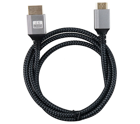 TetherPlus Mini HDMI to HDMI V2.0 4K 10M Cable Nylon Braided (TP-NUHDAMNM-1000)