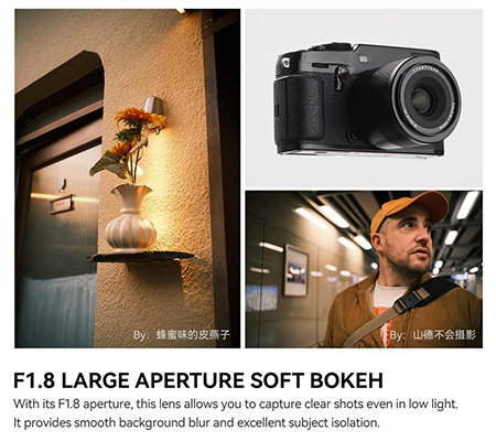 TTArtisan AF 23mm f/1.8 for Nikon Z Mount APSC