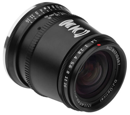TTArtisan 17mm f/1.4 for Canon EF-M Mount APSC