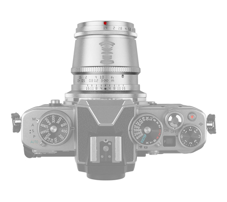 TTArtisan 17mm f/1.4 for Nikon Z Mount APSC Silver