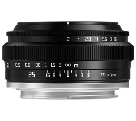 TTArtisan 25mm f/2 for Sony E Mount APSC