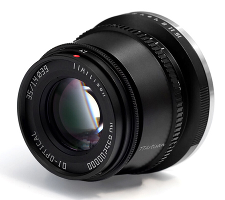 TTArtisan 35mm f/1.4 for Fujifilm X Mount APSC Black