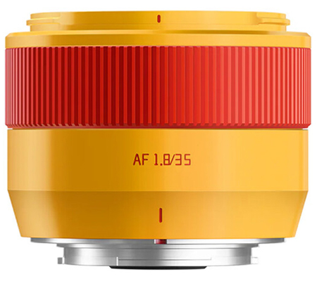 TTArtisan AF 35mm f/1.8 Mark II for Fujifilm X Mount APS-C Orange