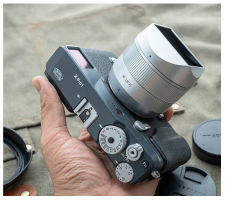TTArtisan AF 35mm f/1.8 Mark II for Fujifilm X Mount APS-C Silver