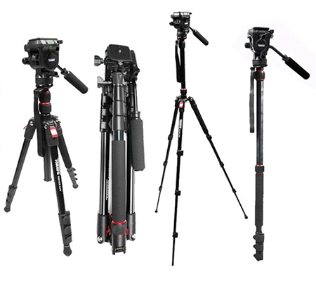 Takara Rover 66V Tripod Video Kamera Fluid Pan Head