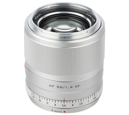 Viltrox AF 56mm f/1.4 for Fujifilm X Mount APSC Silver