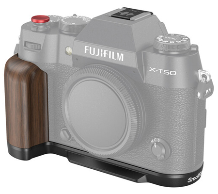 SmallRig Wooden L-Shape Grip for Fujifilm X-T50 4784 Black